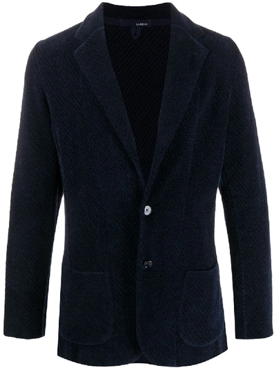 LARDINI SINGLE BREASTED BLAZER CARDIGAN 