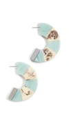 RACHEL COMEY TABBY HOOP EARRINGS