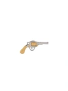 True Rocks Pistol Stud Single Earring In Silver