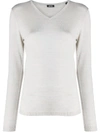 ASPESI V-NECK PULL OVER JUMPER