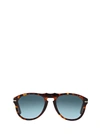 PERSOL PO0649 HAVANA SUNGLASSES,11474213