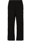 BY WALID JEREMY CROPPED TROUSERS