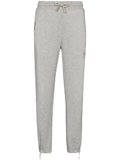 Opening Ceremony Small Box Logo-patch Track Trousers In Grey