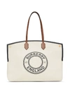 BURBERRY GRAPHIC LOGO SOCIETY TOTE BAG