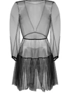 ALCHEMY SHEER SKATER DRESS