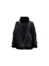 ACNE STUDIOS LEATHER SHEARLING JACKET,11474313