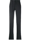 MAISON MARGIELA DRAWSTRING STRAIGHT-LEG TAILORED TROUSERS