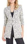 NIC + ZOE ABSTRACT CHECK BLAZER,F201108P