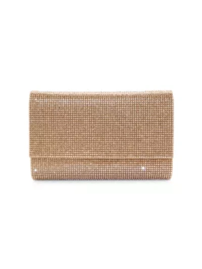 Judith Leiber Fizzoni Crystal Clutch In Champagne