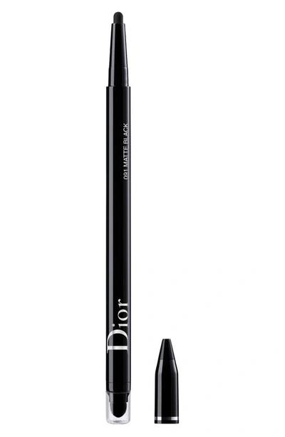 Dior Show Stylo Waterproof Eyeliner 091 Matte Black 0.007oz / 0.2g