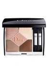 Dior Unisex 5 Couleurs Couture Long Wear Creamy Powder Eyeshadow Palette 0.24 oz # 649 Nude Dress Makeup In Beige