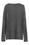 Allsaints Rita Stripe Top In Chalk/ Ink