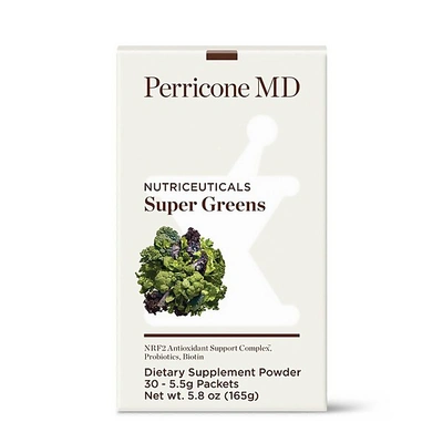 Perricone Md Super Greens Supplement Powder - Apple