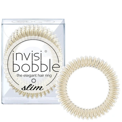 Invisibobble 3-pack Slim Stay Hair Ties - Gold