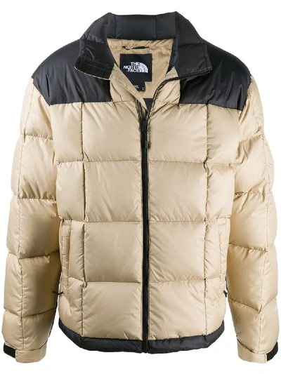 The North Face Lhoste Recycled-ripstop Down Coat In Neutrals