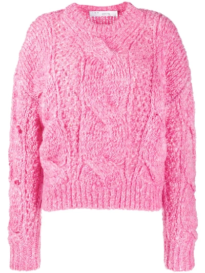 Iro Belaga Knitwear In Rose-pink Wool In Light Pink