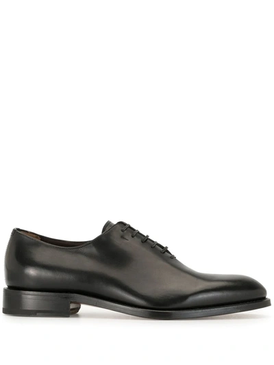 FERRAGAMO CALF LEATHER OXFORD SHOES