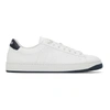 KENZO KENZO WHITE AND NAVY SPORT LOGO SNEAKERS