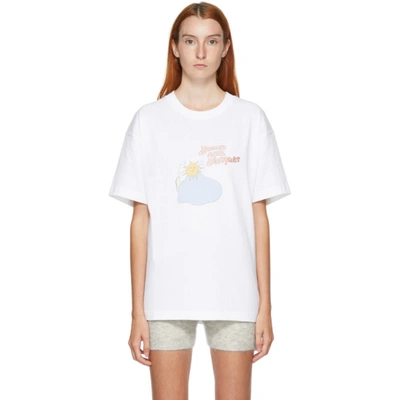 Jacquemus Oversize Printed Cotton Jersey T-shirt In Pink