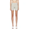 JACQUEMUS JACQUEMUS GREY LE SHORT ARANCIA SHORTS