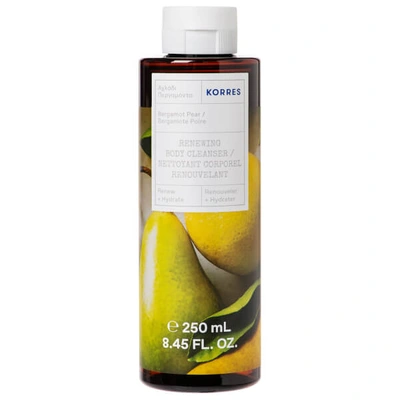 Korres Bergamot Pear Renewing Body Cleanser, 8.45-oz.