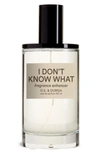 D.S. & DURGA I DON'T KNOW WHAT FRAGRANCE ENHANCER, 3.3 OZ,191W100IDKW