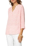 Curves 360 By Nydj Perfect Blouse In Coconut Grove