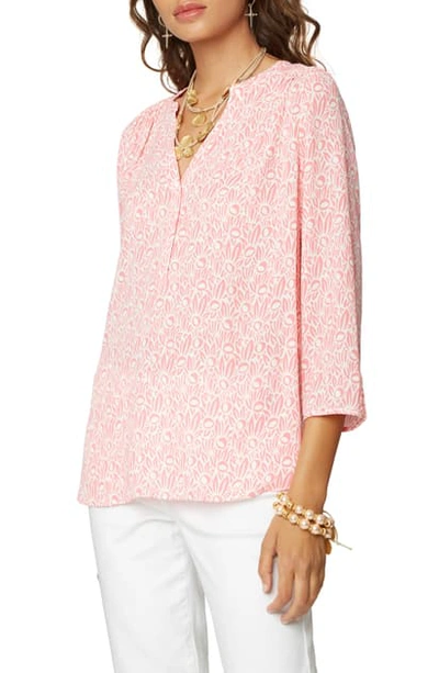 Curves 360 By Nydj Perfect Blouse In Coconut Grove