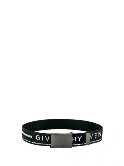 Givenchy Kids Belt For Boys In Black