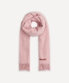 Acne Studios Canada New Wool Scarf In Light Pink