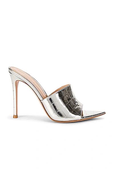 Gianvito Rossi 拖鞋 In Silver