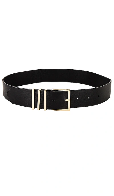 Anine Bing Andrea Belt In True Black