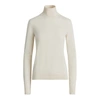 Ralph Lauren Cashmere Turtleneck Sweater In Antique Cream