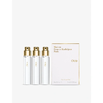 Maison Francis Kurkdjian Oud Eau De Parfum Refills 3 X 11ml