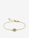 MONICA VINADER MONICA VINADER WOMEN'S 18CT GOLD VERMEIL SIREN 18CT GOLD-PLATED STERLING SILVER AND AQUAMARINE FINE ,37737680