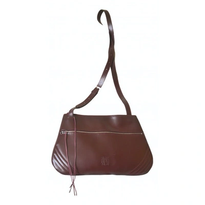 Pre-owned Jean Paul Gaultier Burgundy Leather Handbag