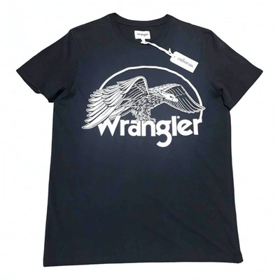 Pre-owned Wrangler Anthracite Cotton T-shirt