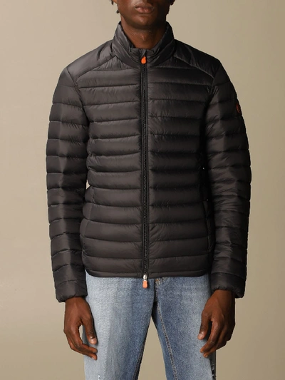 Save The Duck Jacket Gigay  Light Down Jacket With Zip In Black
