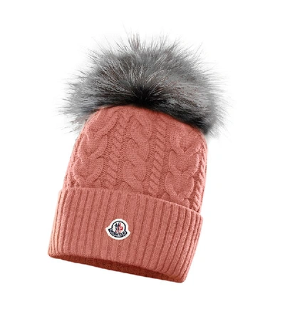 Moncler Fox Fur Bobble Hat