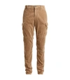 BRUNELLO CUCINELLI CORDUROY CARGO TROUSERS,15761990