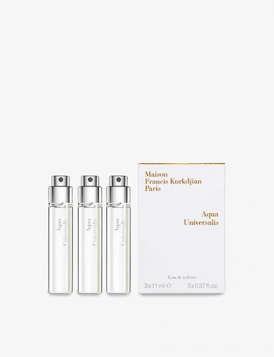 MAISON FRANCIS KURKDJIAN WOMENS AQUA UNIVERSALIS EAU DE TOILETTE REFILLS 3 X 11ML,31603242