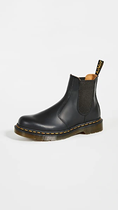 Dr. Martens' 2976 Ys Chelsea Boots In Black
