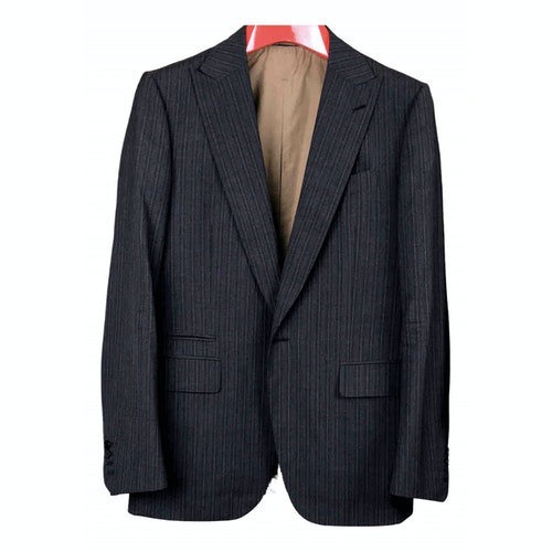 Pre-Owned Berluti Anthracite Wool Suits | ModeSens