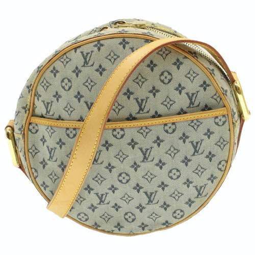 Pre-Owned Louis Vuitton Jeanne Blue Cloth Handbag | ModeSens