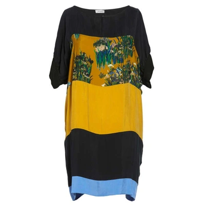 Ailanto Lilies Patchwork Dress