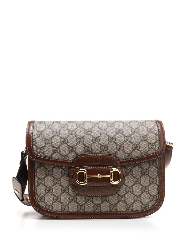 Gucci Horsebit 1955 Shoulder Bag In Brown | ModeSens