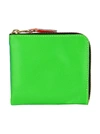 COMME DES GARÇONS COMME DES GARÇONS WALLET SUPER FLUO SMALL WALLET