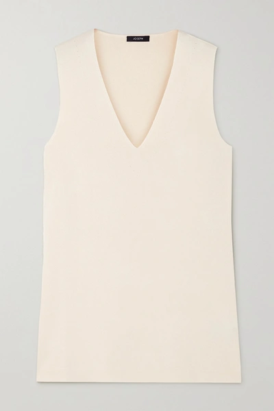 Joseph Knitted Tank In Ivory