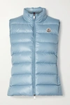 MONCLER GHANY QUILTED SHELL DOWN GILET