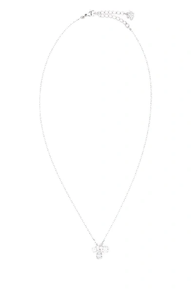 Swarovski Attract Cluster Pendant Necklace In Silver